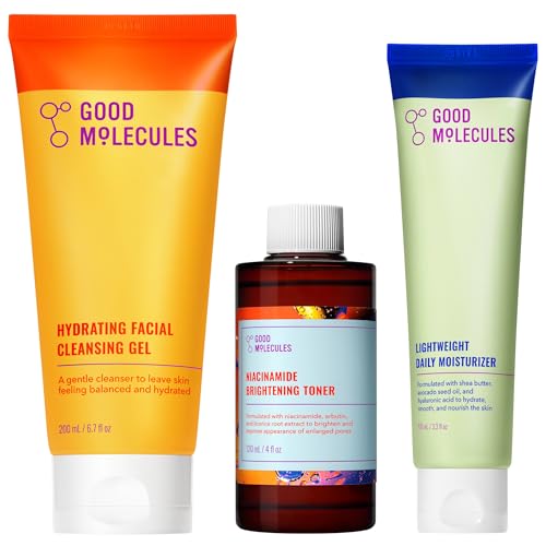 Good Molecules Cleanse Tone Moisturize Skincare Set - Good Molecules Official Imagery - 1
