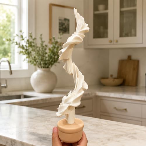 Spiral Ice Cream Fidget Toy, 3D Printed Twist Motion Sensory - Product Imagery