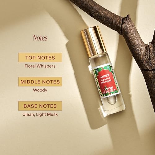Nemat Amber Perfume Oil Roll-On, 10 ml - Product Imagery