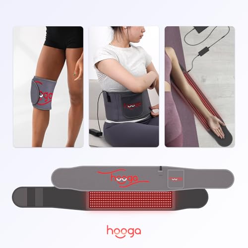 hooga Red Light Therapy Wrap, Infrared Light Belt with 405 - Product Imagery