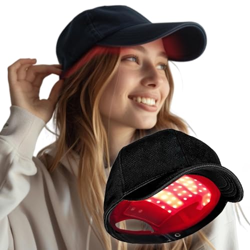 2026 Upgrade Laser Cap, Red Light Therapy for Hair, Red Light - Product Imagery