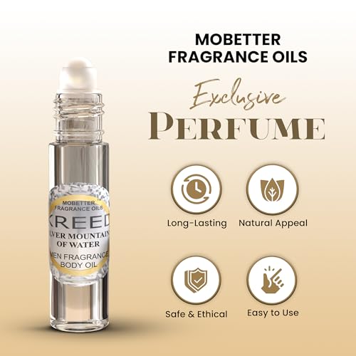 MOBETTER FRAGRANCE OILS' Kreed Silver Mountains of Water Men - Product Imagery