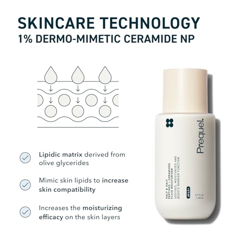 Prequel Skin Hydrating Moisturizer Face Cream, Ceramide Peptide - Product Imagery