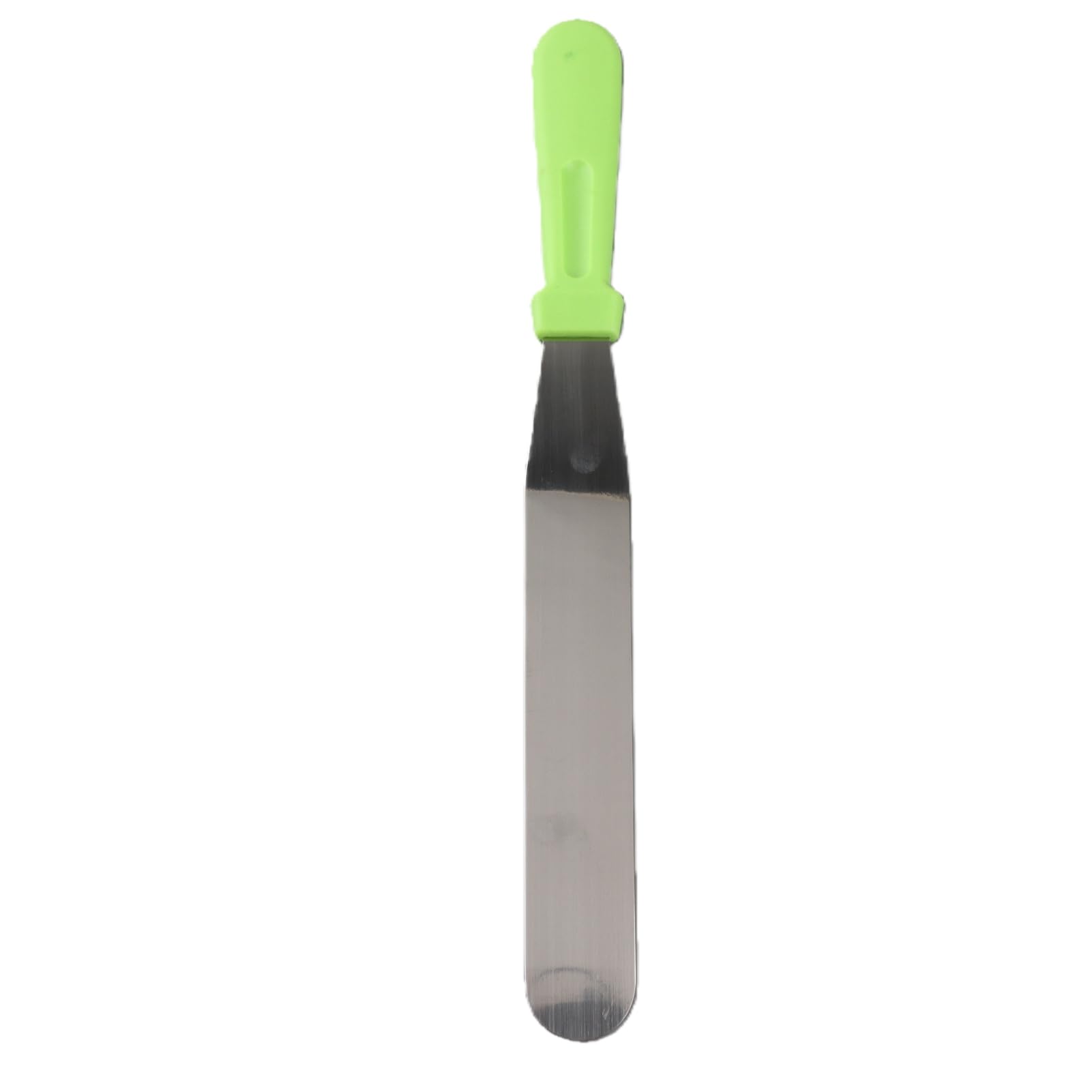 Semme stainless steel 8-inch straight hair removal spatula for waxing, masks, and baking, featuring a durable, multi-functional design