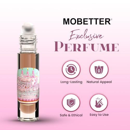 MOBETTER FRAGRANCE OILS Birthday Cake Perfume body oil fragrance - Product Imagery