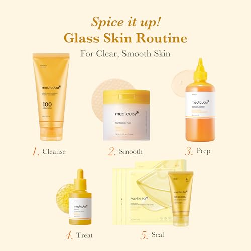 medicube Toner Pads Kojic Acid Turmeric Clarifying Pad for - Product Imagery