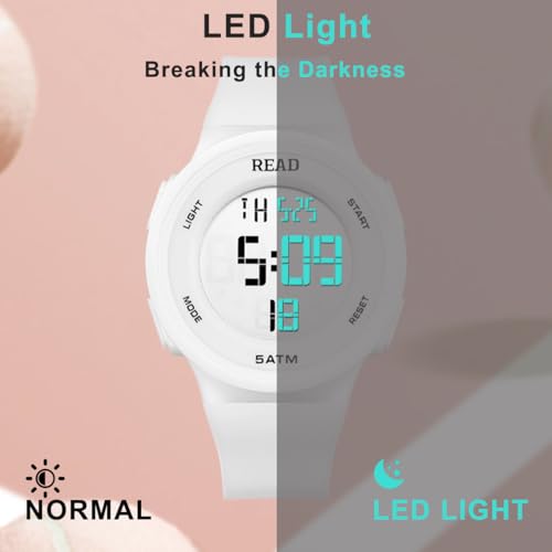 Digital Watches Minimalist Sports Waterproof Versatile - Product Imagery