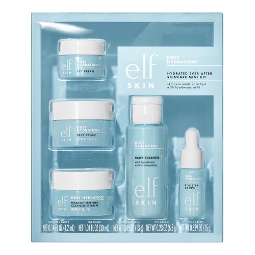 e.l.f. SKIN Holy Hydration! Hydrated Ever After Skincare Mini Kit, Cle - View 1