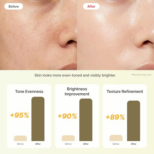 Bright Glow Glutathione Ampoule, Brightening Face Serum with - Product Imagery