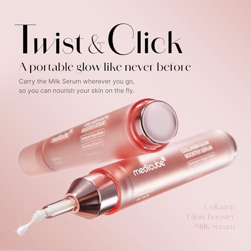 medicube Collagen Glow Booster Milk Twist & Click Serum - Product Imagery