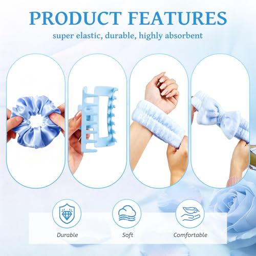 Self Care Gift Set for Women, Blue Cozy Box - Product Imagery