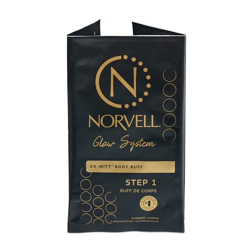Norvell Pre Sunless Tan Body Buff eXmitt - Exfoliate & Prime and pH Balance & 1 D - Norvell Official Product View 1