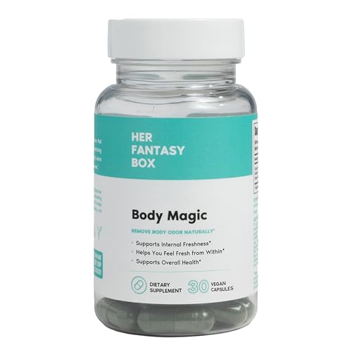 Her Fantasy Box | Body Magic | Chlorophyll Capsules - 30 Vegan - Product Imagery