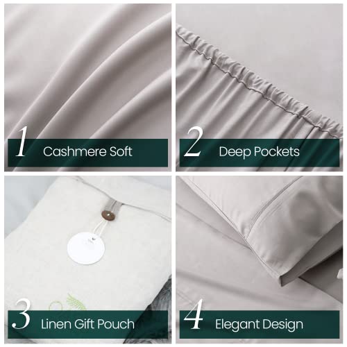 Oasis Cooling Sheet Set King -, 100% Viscose, Silky Soft & - Product Imagery