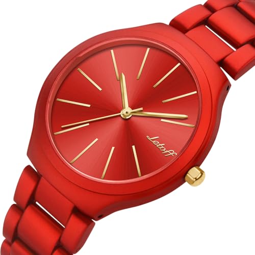 Letoff Women's Watch Interchangeable Metal Strap (No Tools - Product Imagery