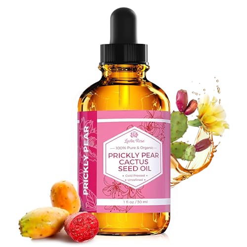Leven Rose Prickly Pear Seed Oil 100% Pure Organic Prickly Pear Oil, Extra - Leven Rose Official Product View 1
