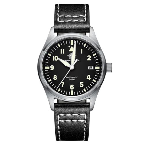 ADDIESDIVE Automatic Watches for Men Stainless Steel Diver 200 M - Product Imagery