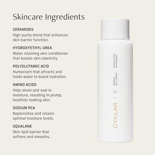 CYKLAR Ceramide Milky Essence Unscented Body Lotion for Dry Skin - Product Imagery