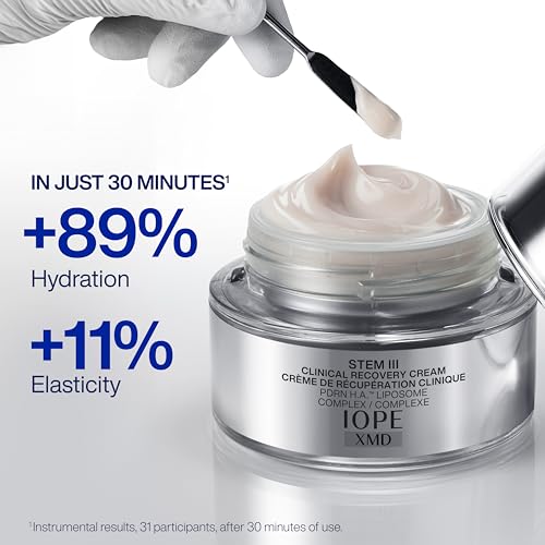 IOPE XMD Stem III Clinical Recovery Cream - Facial Moisturizer - Product Imagery