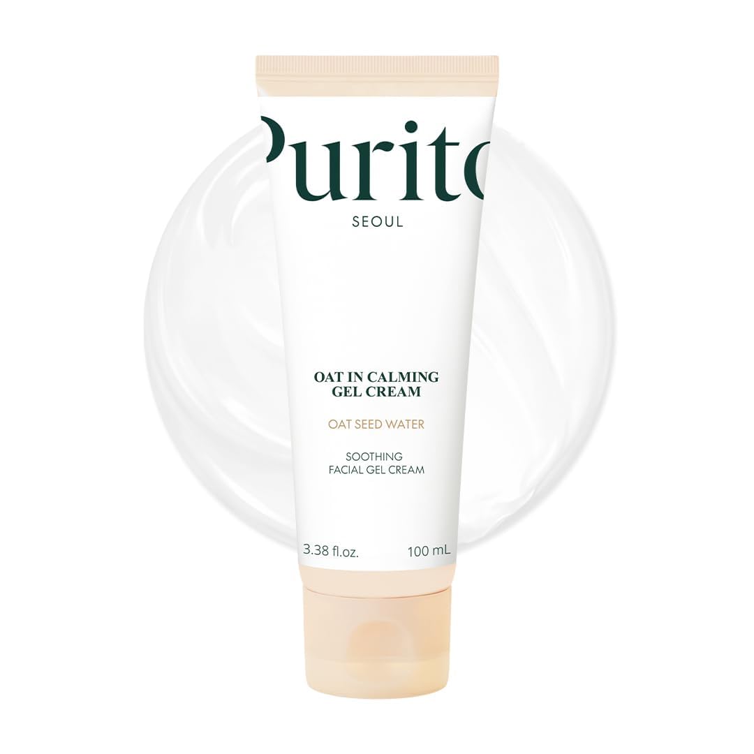 PURITO Oat Calming Gel Cream for Sensitive Skin, 3.38 fl.oz - PURITO Official Product View 2