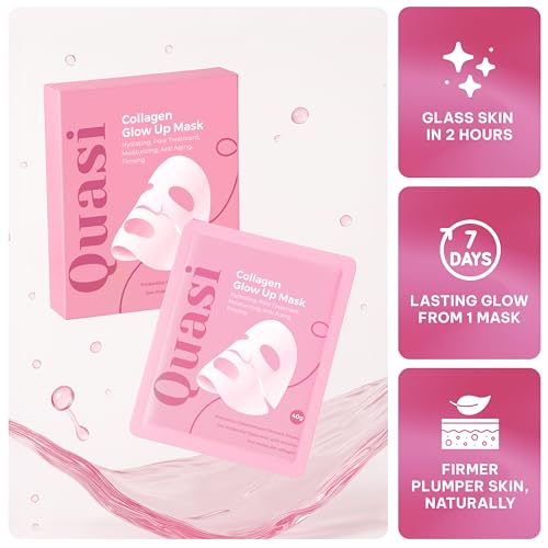 Bio-Collagen Face Mask Overnight – Hydrating Korean Sheet Mask – - Product Imagery
