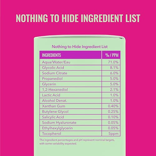 Good Molecules Overnight Exfoliating Treatment, AHA BHA - Product Imagery