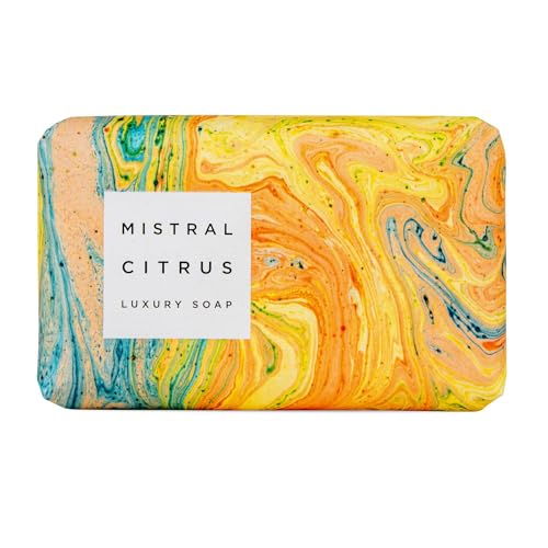 Mistral Marbles French Bar Soap Marbles Citrus, 7 oz - Product Imagery