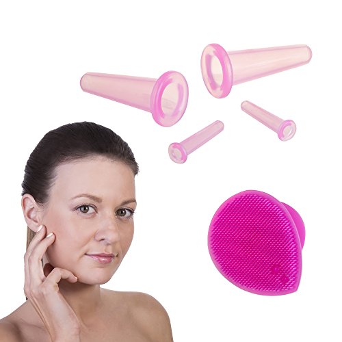 Face Cupping Set - Cupping Therapy Sets - Facial Cupping Syste... - Product Imagery
