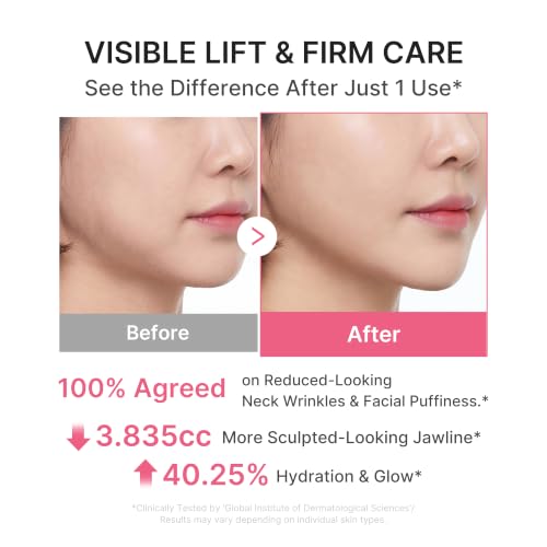 medicube PDRN Collagen Gua Sha Neck Wrinkle Cream - Firming, - Product Imagery