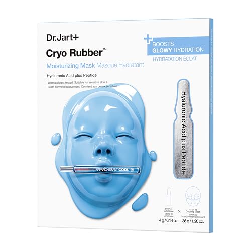 + Cryo Rubber Cooling Korean Face Mask with Serum Ampoule| - Product Imagery