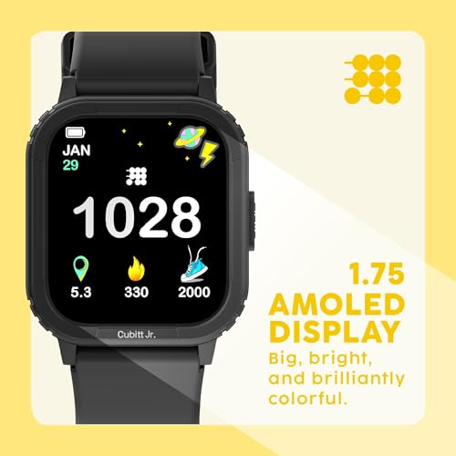 Cubitt Jr. Smartwatch Fitness Tracker, 1.75" AMOLED – Forest - Product Imagery