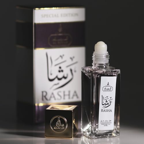 Maison d’Orient Rasha Woody Green Floral Perfume Oil Roll‑On 20 - Product Imagery