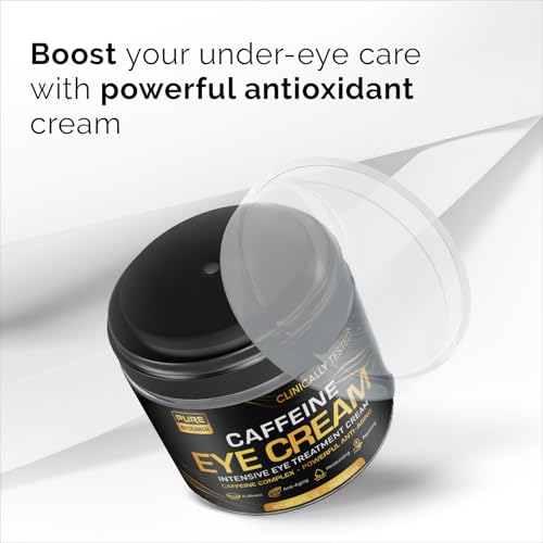 PURE RESEARCH Caffeine Eye Cream For Anti Aging, Dark Circles, - Product Imagery