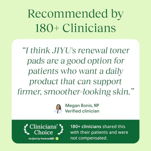 JIYU Toner Pads - Korean Skincare for Dark Spots, Wrinkles & D... - Product Imagery