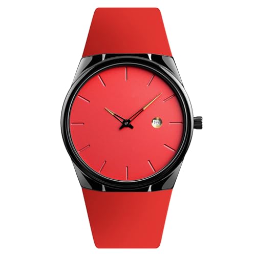Fashion Wrist Watches for Men Casual Waterproof Unisex Analog - Product Imagery
