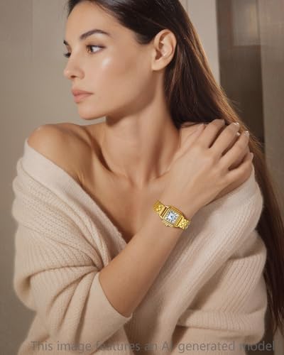 CIVO Gold Watches for Women Vintage: Small Wrist Bracelet Watch - Product Imagery