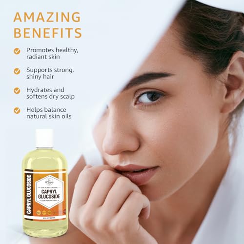 Capryl Glucoside Liquid Surfactant (8 oz) Plant Derived - DIY - Product Imagery