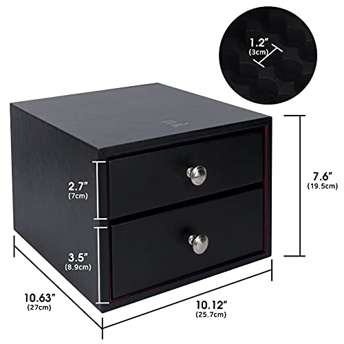 J JACKCUBE DESIGN Essential Oil Organizer Storage Box Case, - Product Imagery