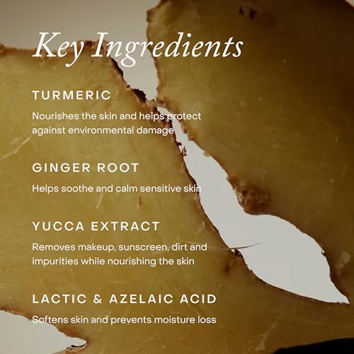 True Botanicals Ginger Turmeric Cleansing Balm | Natural - Product Imagery