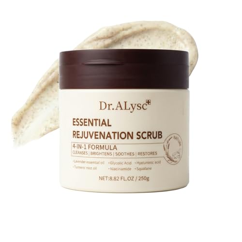 Essence Revitalizing Scrub with Turmeric Glycolic Acid - Product Imagery