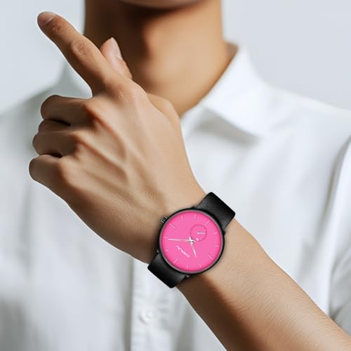 Mens Watches Ultra-Thin Minimalist Waterproof-Fashion Wrist - Product Imagery
