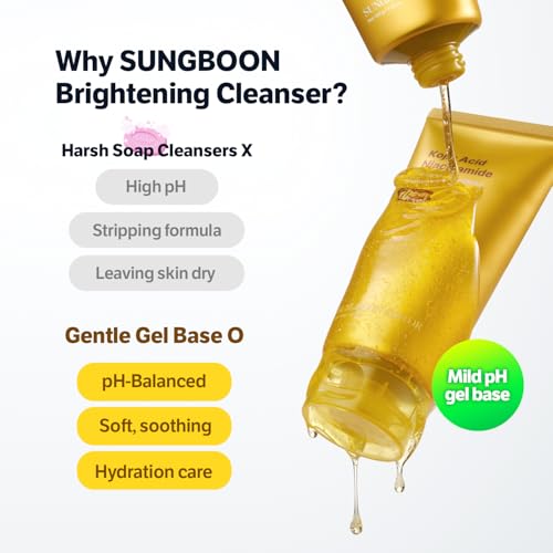 SUNGBOON EDITOR Kojic Turmeric Capsule Brightening Cleanser, - Product Imagery