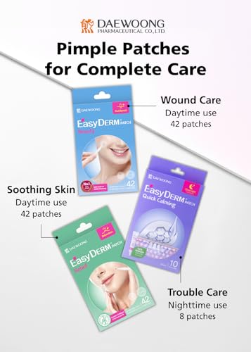 EasyDerm Beauty Hydrocolloid Pimple Patch 1 Pack(42ea) - Korean - Product Imagery