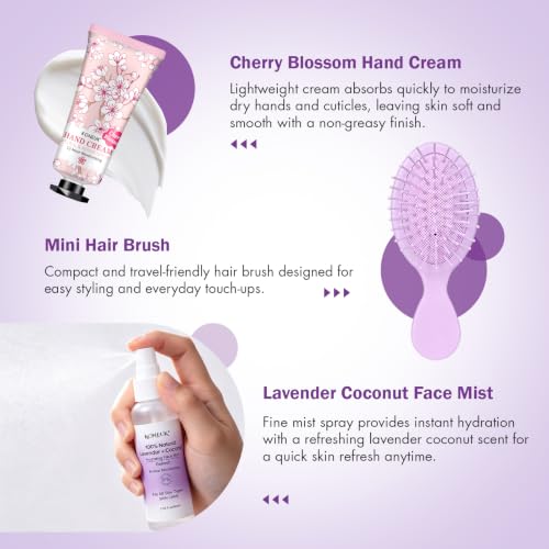 15 Pack Lavender Skincare Gifts: Face Mask, Eye Mask, Hand - Product Imagery
