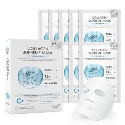 #OOTD Collagen Supreme Mask, Korean Hyaluronic Acid Face Mask,... - Product Imagery