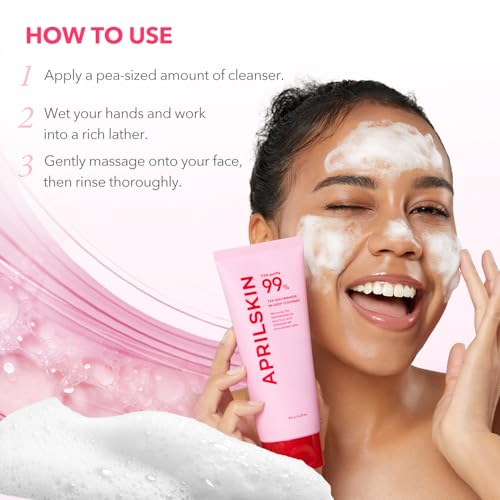 APRILSKIN TXA Niacinamide Pink Bubble Gum Deep Cleanser - Product Imagery