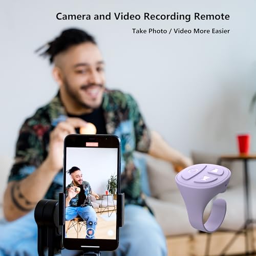 TikTok Scrolling Ring, Bluetooth Camera Remote,Scrolling Ring - Product Imagery