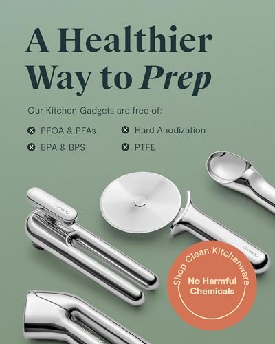 Caraway 5-Piece Stainless Steel Kitchen Gadget Set - Product Imagery