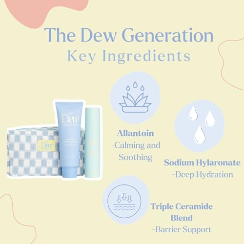 Dew-O Kit Kids Skin Care Set with Cleanser & Moisturizer | - Product Imagery