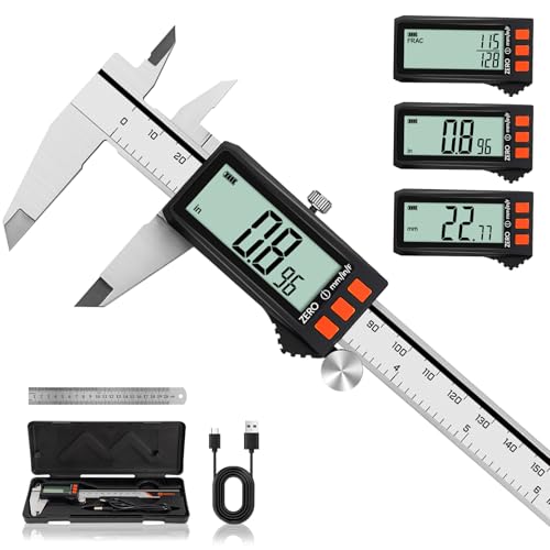 HARDELL Digital Caliper Rechargeable Calipers with Power - HARDELL Official Imagery - 1